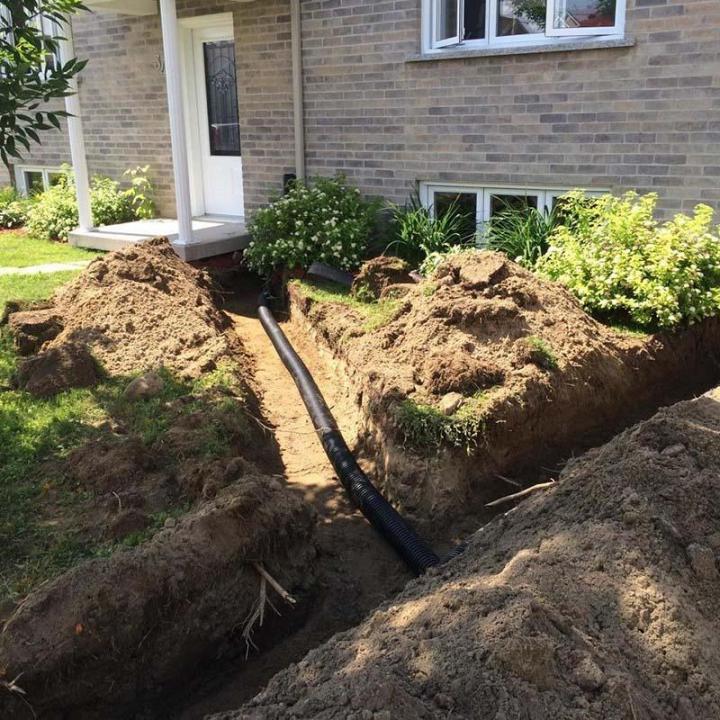 Mini excavation Victoriaville