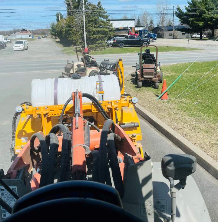 Terrassement et réparation de terrain Victoriaville